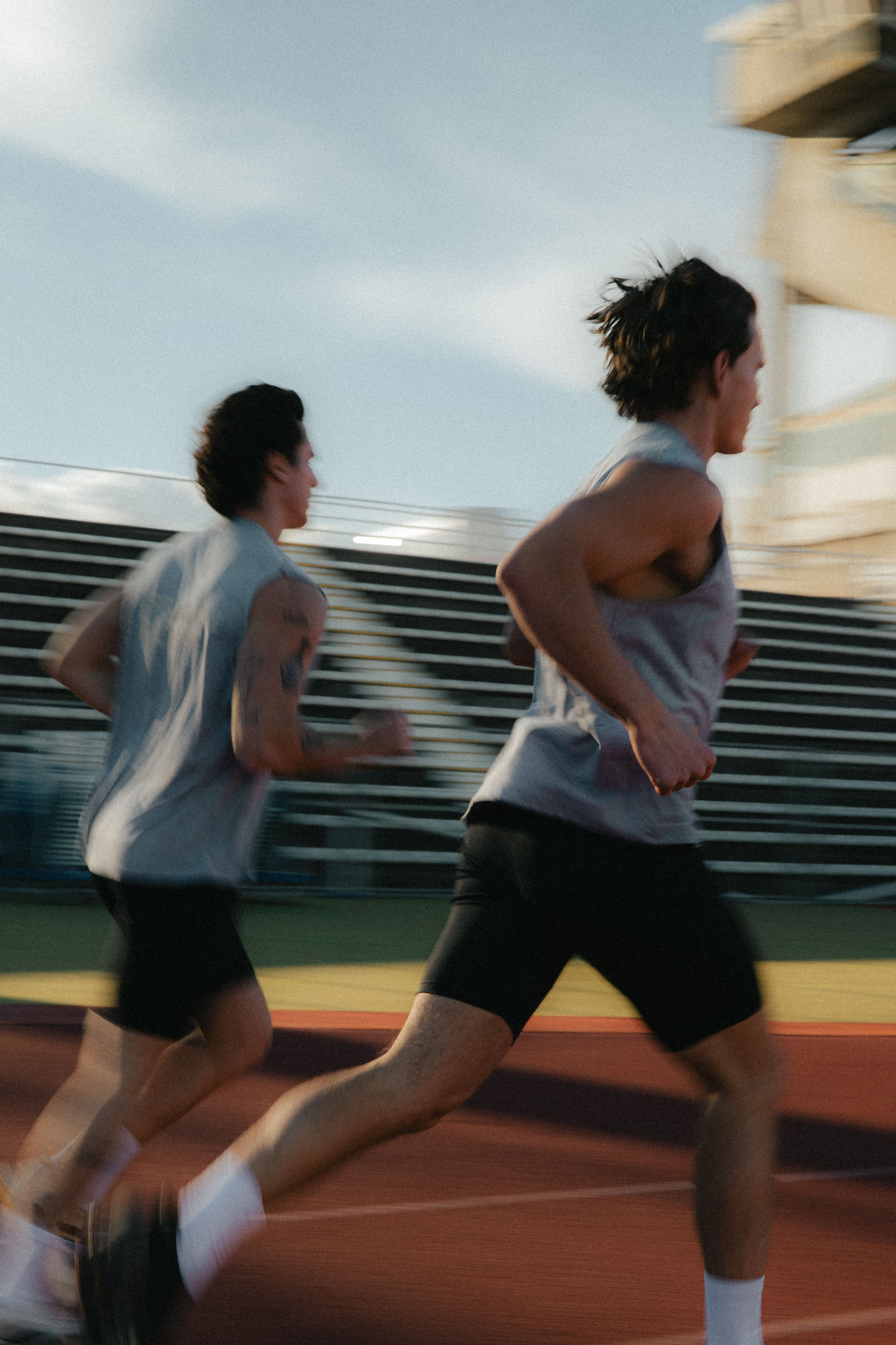 Sakeout Diadora avant la Monaco 5K, photo outdoor sport et préparation